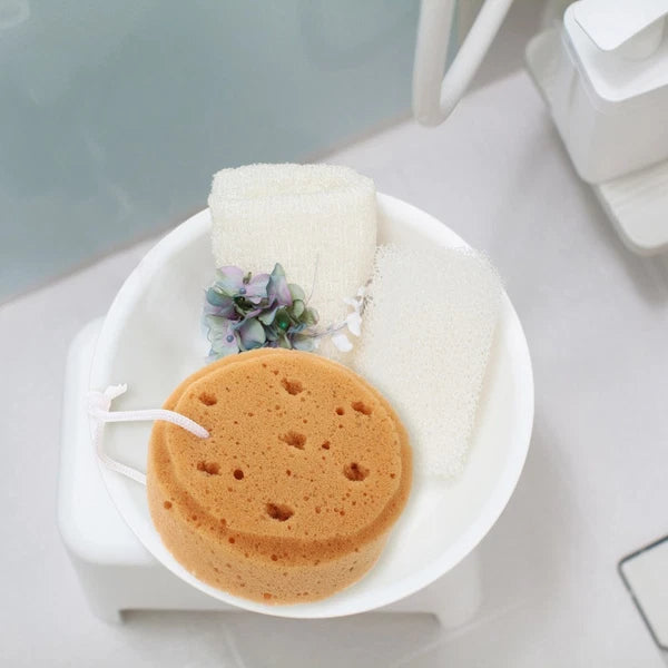 4 Pcs Bath Sponge Exfoliating Loofah Shower Scrub Scrubber for Body
