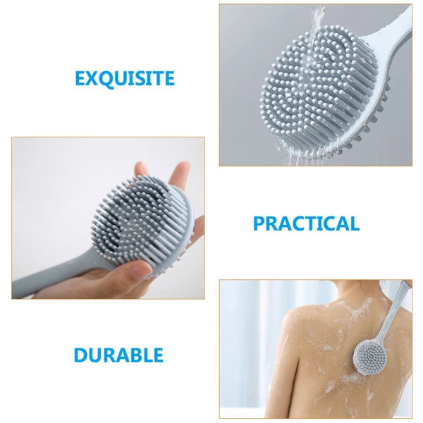 Bath Brush Man Exfoliating Body Scrubber Men Back for Shower Women