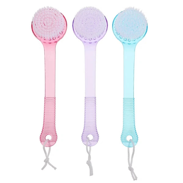 3 Pcs Bath Brush Multi-functional Exfoliating Bathroom Scrubbing