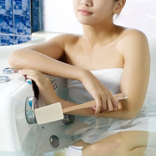 Body Scrubber Massage Towel Loofah Bath Brush Man Shower Exfoliating