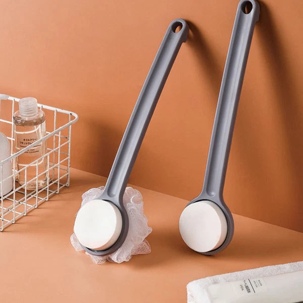 Long Handle Bath Brush Body Exfoliator Scrubber Handled Shower for