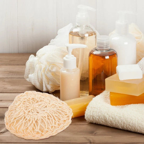 2 Pcs Sisal Bath Brush Mother Shower Puff Body Scrub Women Balls