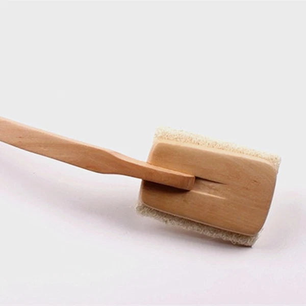 Exfoliating Back Brush with Long Handle for Spa Shower Bath Random Color