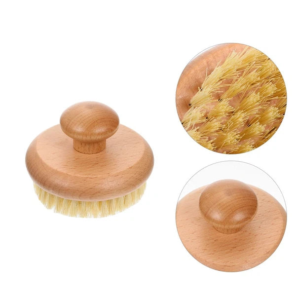 Bath Scrubber Back Exfoliator for Shower Dry Body Brushes Bathing
