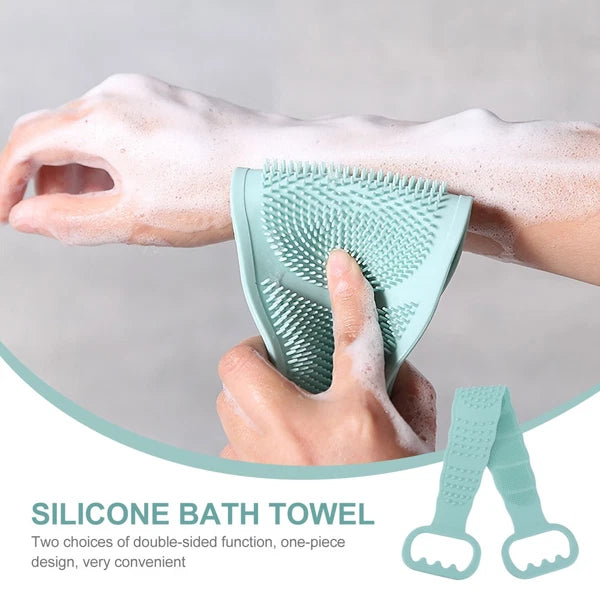 Scrub Bath Brush Shower Back Exfoliating Scrubber Man Towel Body