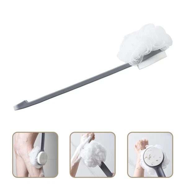 2 Pack Bath Ball Brush Exfoliating for Body Shower Scrubber Child Back
