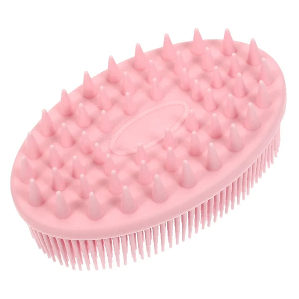 2 Pack Silicone Bath Brush Child Man Massage for Infant Scrubber