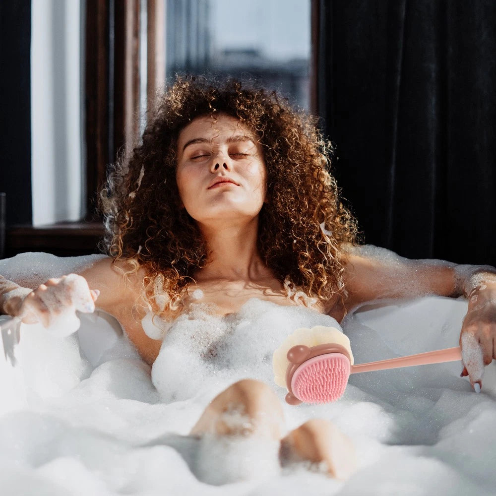 Bath Brush Dad Exfoliating Body Scrubber Scrubbers Back Shower Cleansing