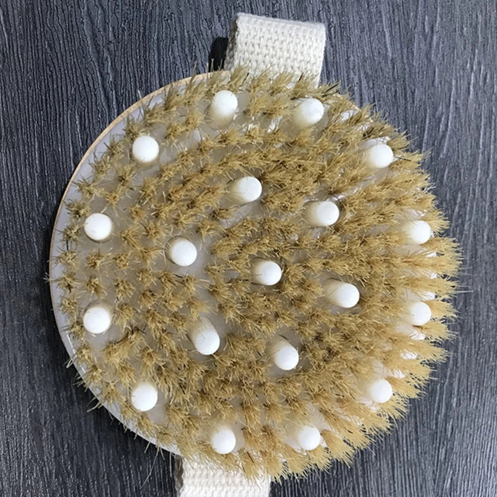 Bath Brush Exfoliating for Exfoliator Round Bathing Tool