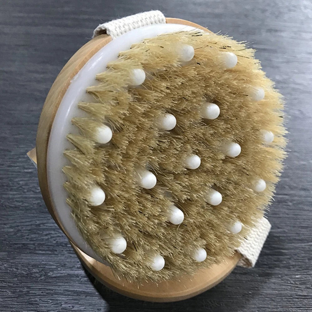 Bath Brush Exfoliating for Exfoliator Round Bathing Tool