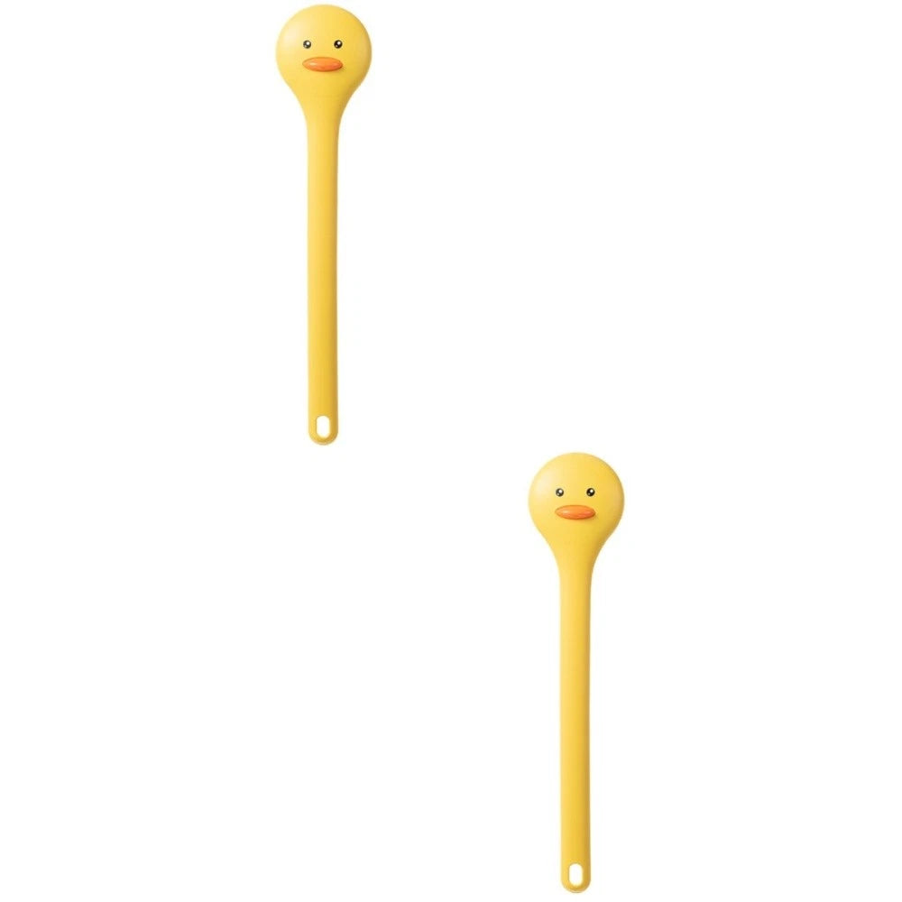 2 PCS Bath Brush Body Shower Scrubber Long Handle Wall-mounted Intelligent