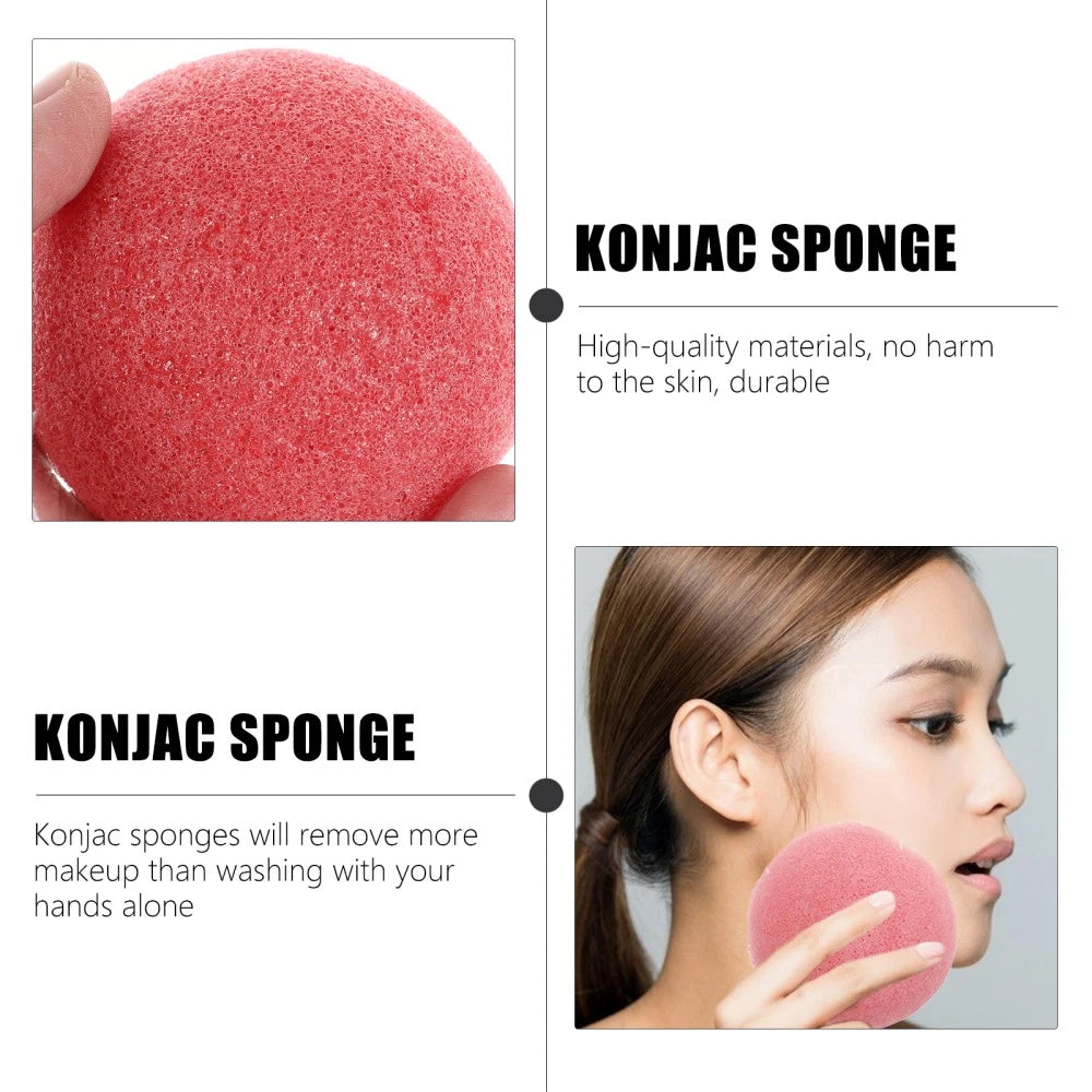 6pcs Sponges Exfoliating Face Sponges Face Sponges Cleaning