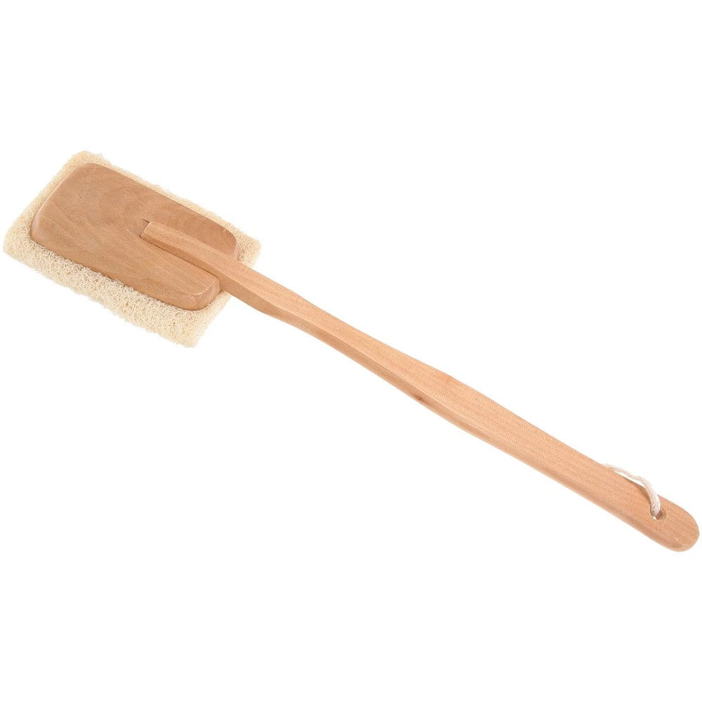 Back Massage Brush Shower for Men Cleaning Exfoliating Long Handle Bath