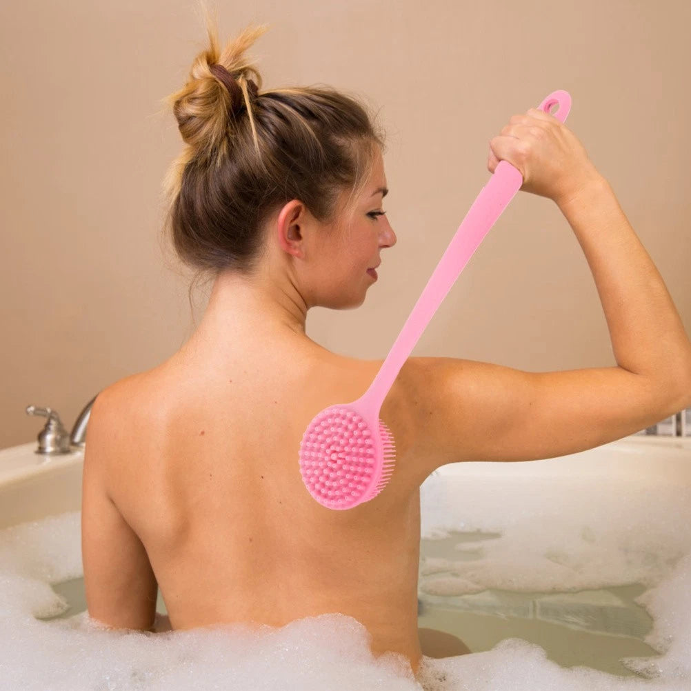 Bath Brush Man Silicone Exfoliator Back for Shower Scrubber Body