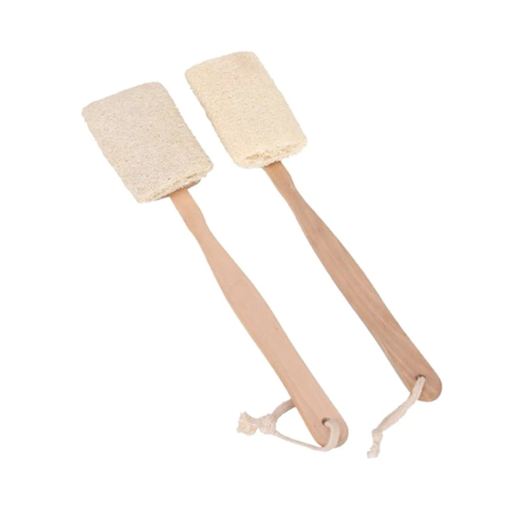 Exfoliating Back Brush with Long Handle for Spa Shower Bath Random Color