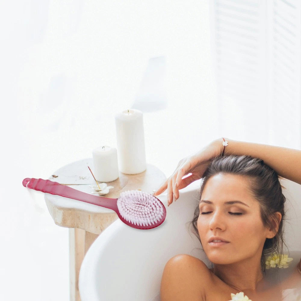 3 Pcs Bath Brush Multi-functional Exfoliating Bathroom Scrubbing