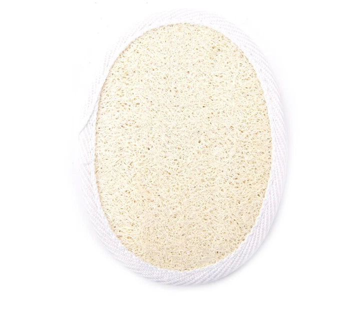 Exfoliating Loofah Pads Natural Luffa Loofa Body Sponge Scrubber Brush hand held