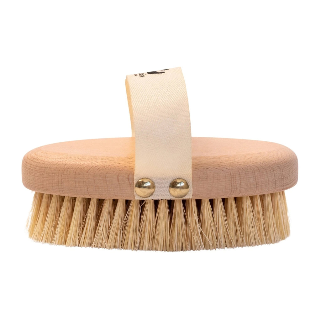Eco Bath London Natural Sisal Massage Hand Brush - Dry Brushing Hand Brush for E
