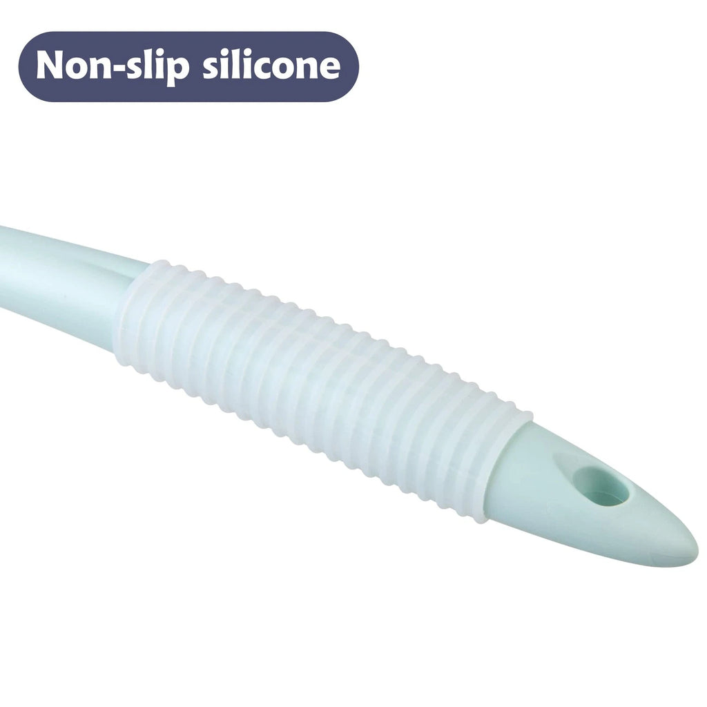 BEDELITE Back Scrubber for Shower - Long Handle Bath Brush (16.4 inches) with...