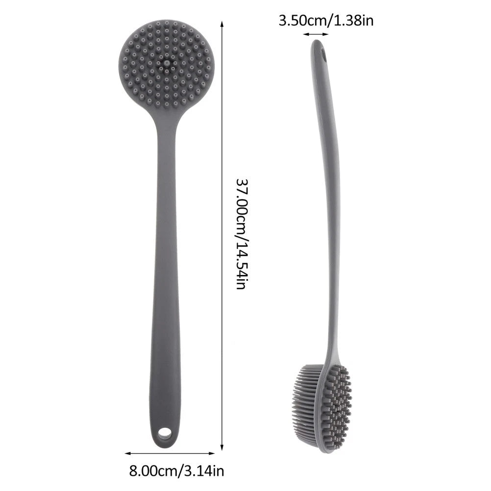 Bath Brush Silicone Exfoliator Man Elderly Body Scrubber Brushes Shower