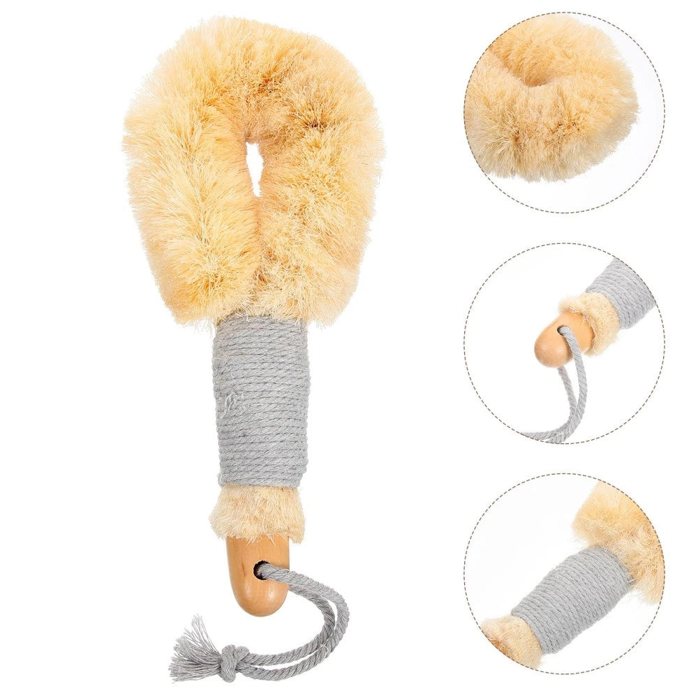 Household Shower Body Brush Back Scrubber Bath Handle Brush for Skin