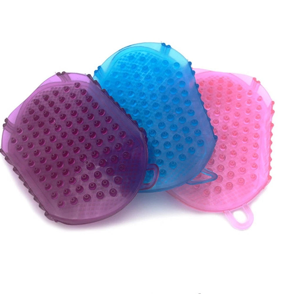 Massage Brush Bath Anti Cellulite Body Massager Silicon Brush Glove Scrub Shower