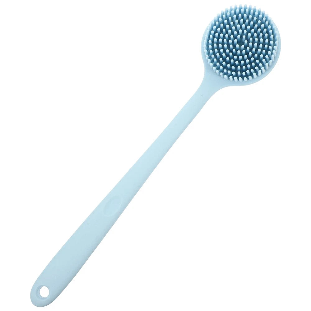 Silicone Bath Brush Man Back Cleaning Scrubber Body Backbrush for Shower