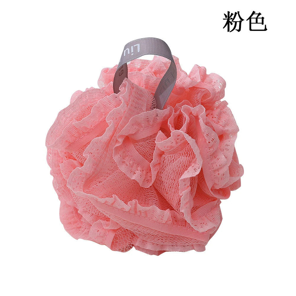 Loofah Ball Mesh Sponge Scrubber Scrunchie Shower Soft Bath Body Brush Buffer AU
