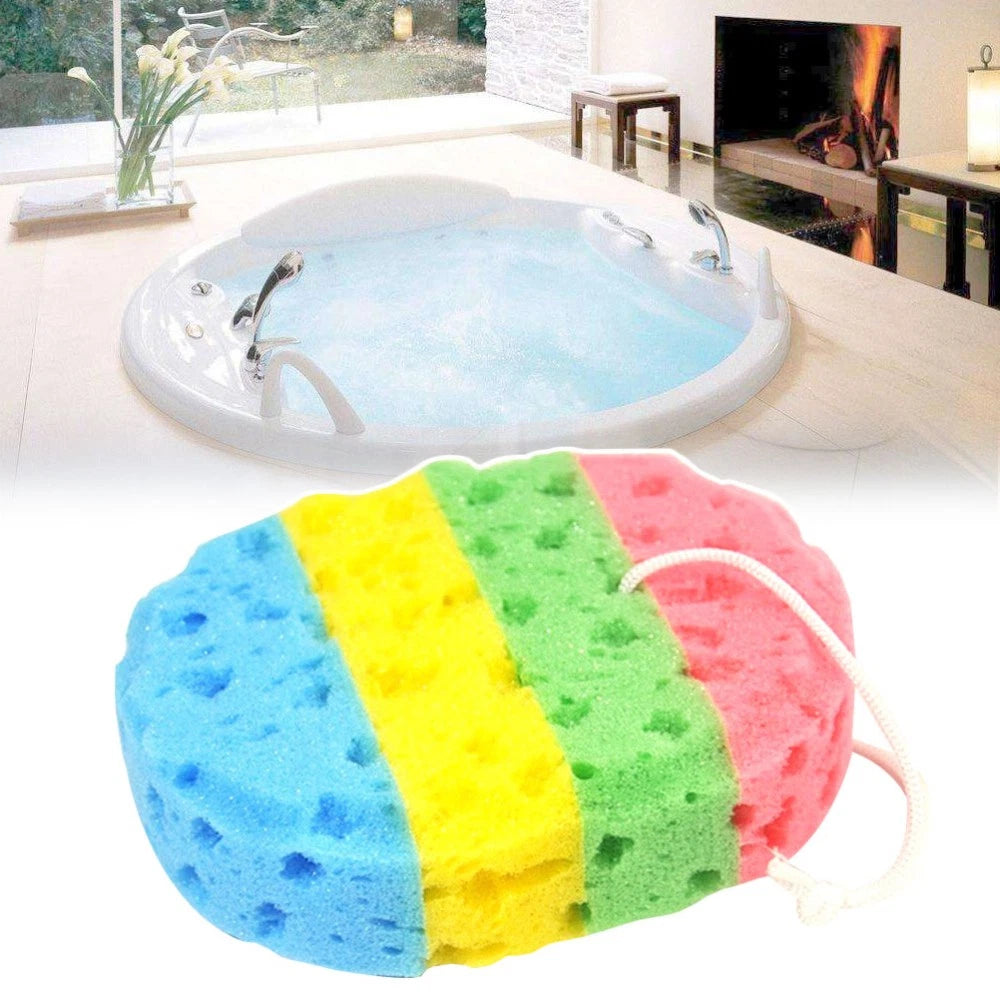 3 Pcs Bath Sponge Scrubbing Brush Sponges Scrubbers Bathing Tools