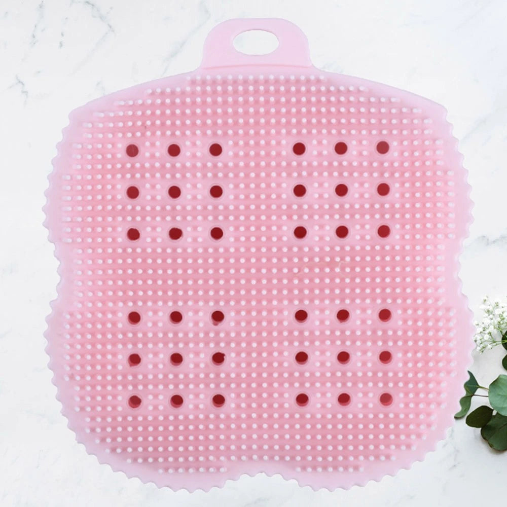 Baby Shower Cleaner Brush Body Brushes Silicone Bath Back Scrubber