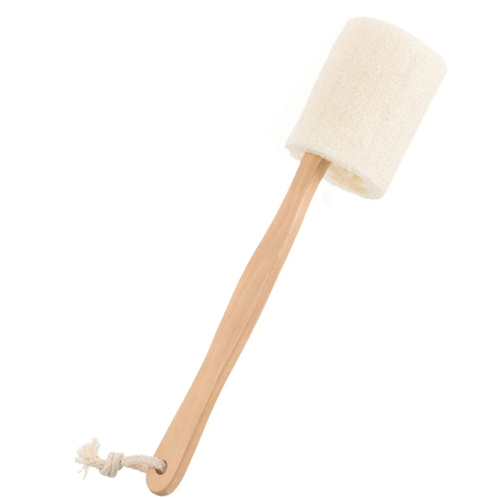 Loofah Shower Brush Natural Back Scrubber Exfoliating Bath Accessories
