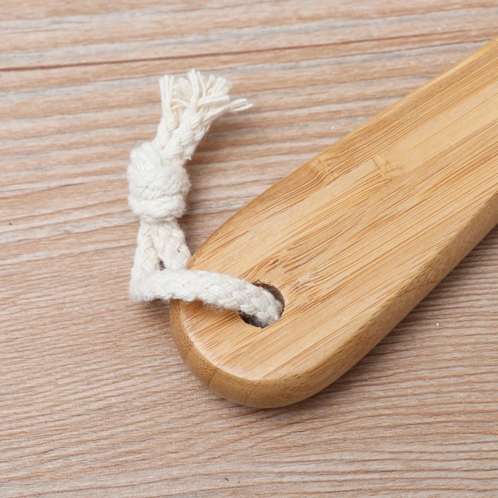 Soft Bead Massage Brush Long Handled Bath Scrubbing Shower Tool Scrubber