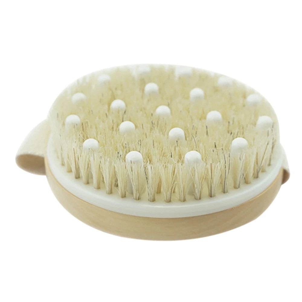 Bath Brush Back Exfoliator Body Scrubber Bathing Tool Unisex Dry