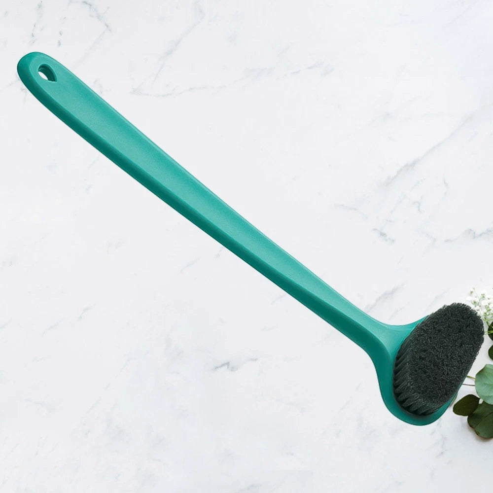 Long Handle Bath Body for Women Shower Back with Scrubber Brushes