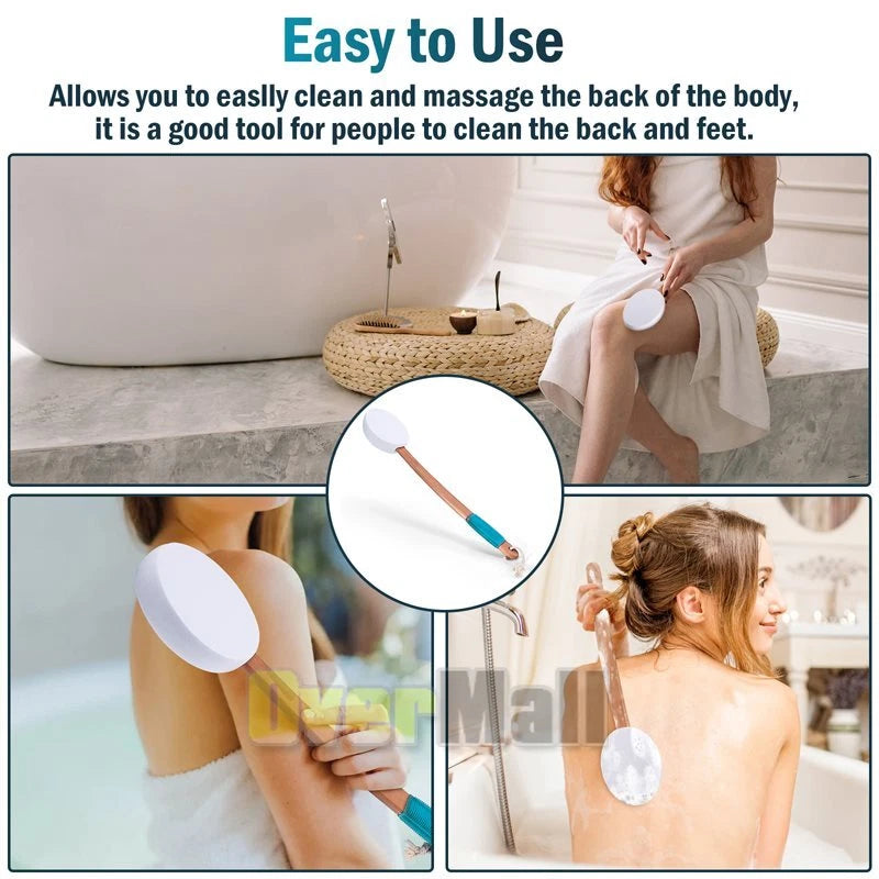 Long Handle Lotion Applicator For Back Easy Reach Self Application of Cream Suns