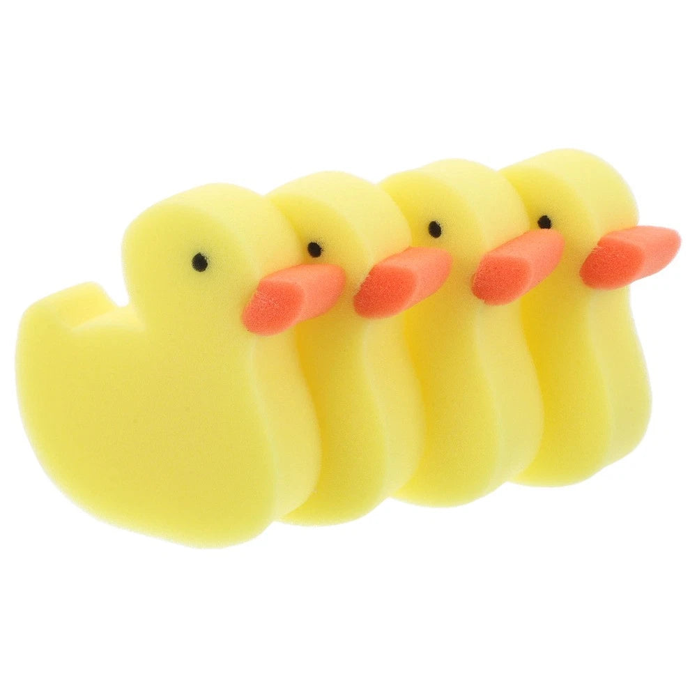 4 Pcs Little Bath Brush Child Toddler Bathtub Sponge