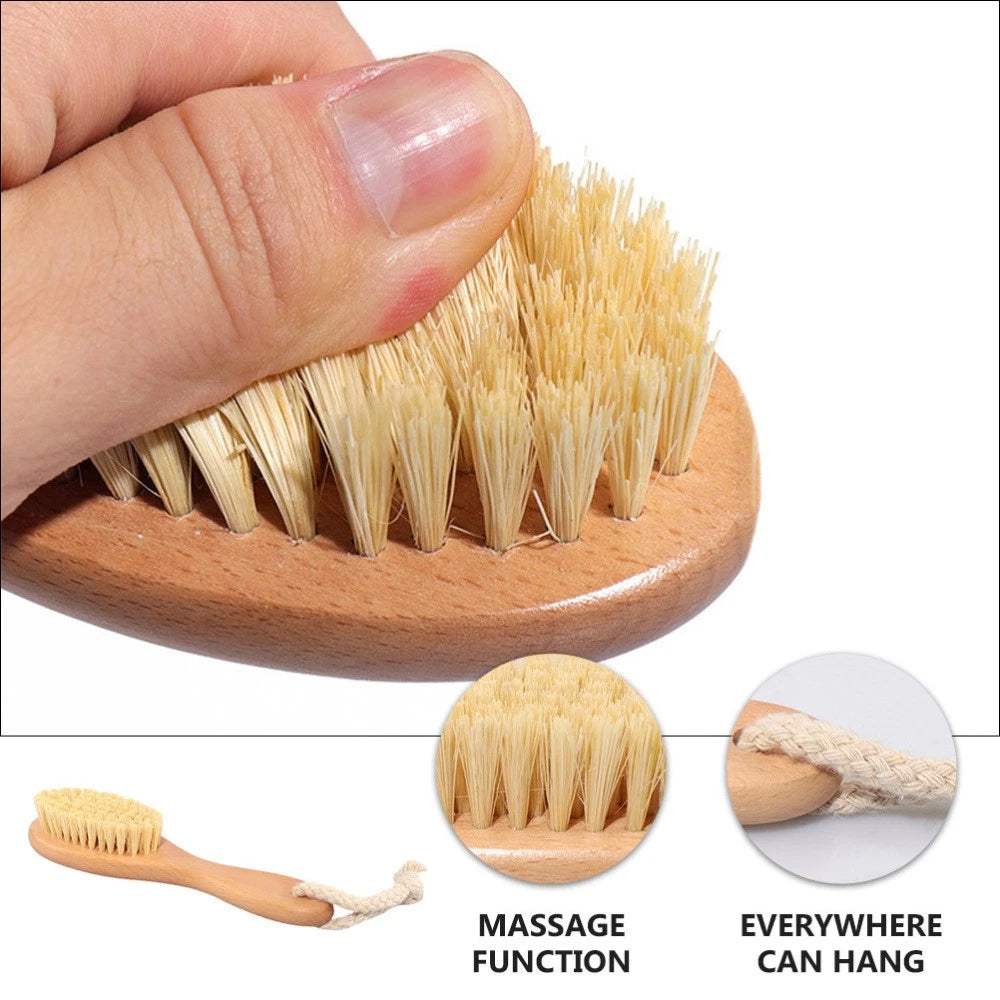 1Pc Exfoliating Shower Brush Massage Brush Practical Bathing