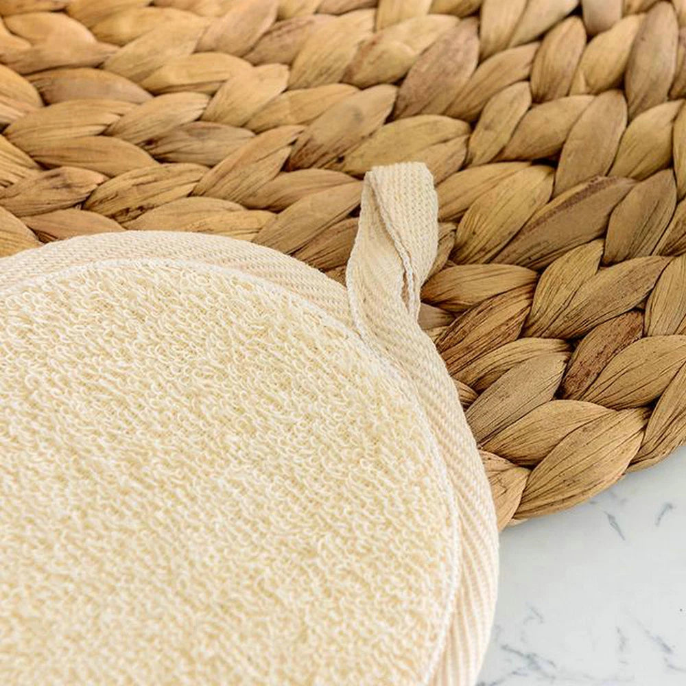 Loofah Exfoliating Body Skin Bath Shower Spa Brush Sponge Pad AU
