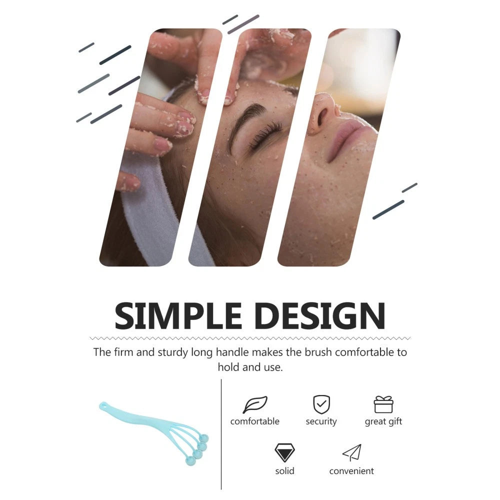 2 Pack Exfoliating Bath Brush Back Scrubber for Shower Miss Long Handle