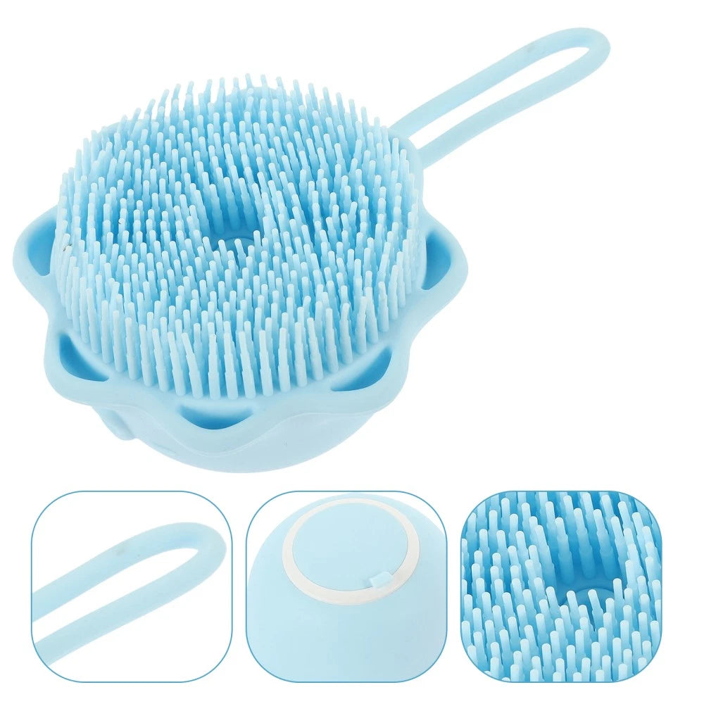 2 Pcs Bath Brush Multi-functional Exfoliating Baby Child Scrubber