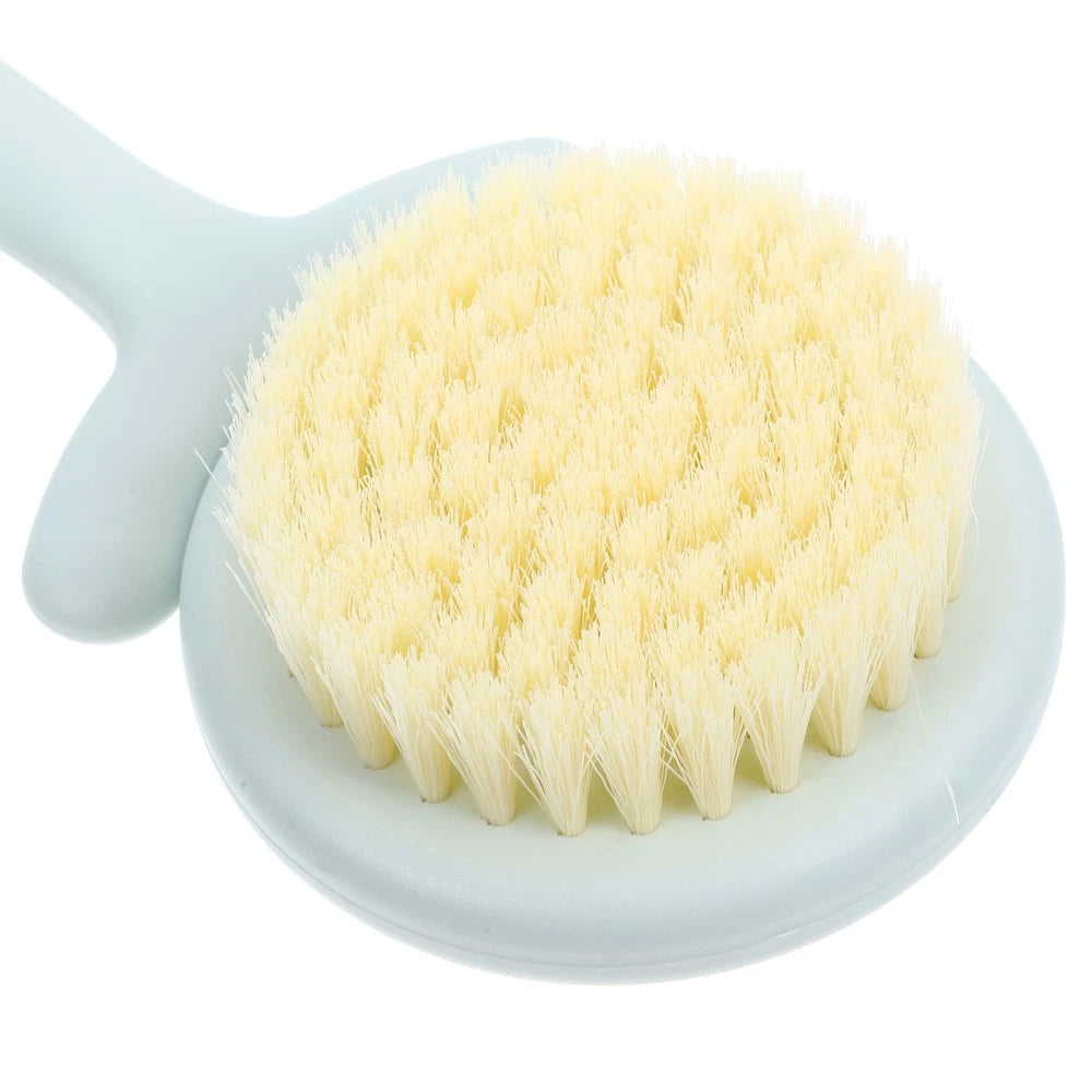 Flower Bath Brush Back Scrubber for Shower Exfoliating Body with Handle