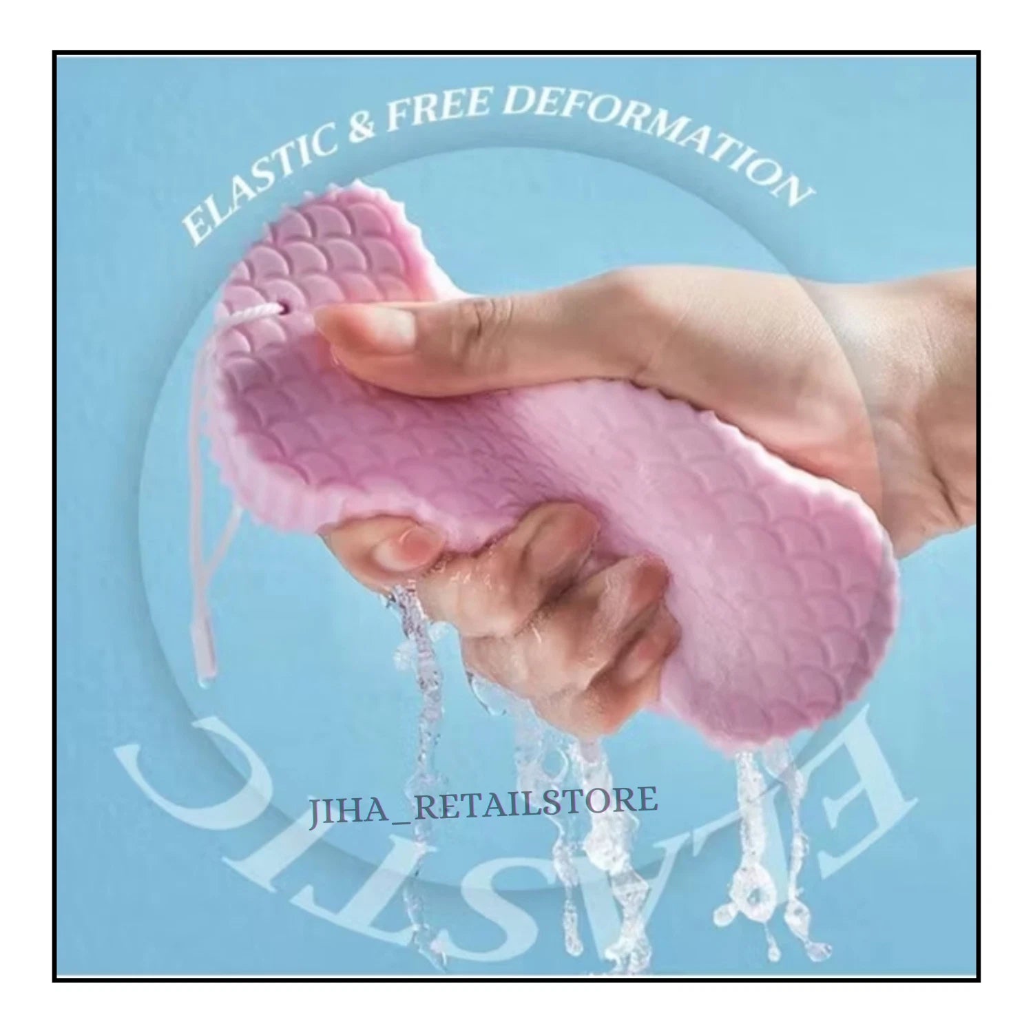 Ultra Soft Bath Shower Sponge Body Scrubber Dead Skin Remover Exfoliator