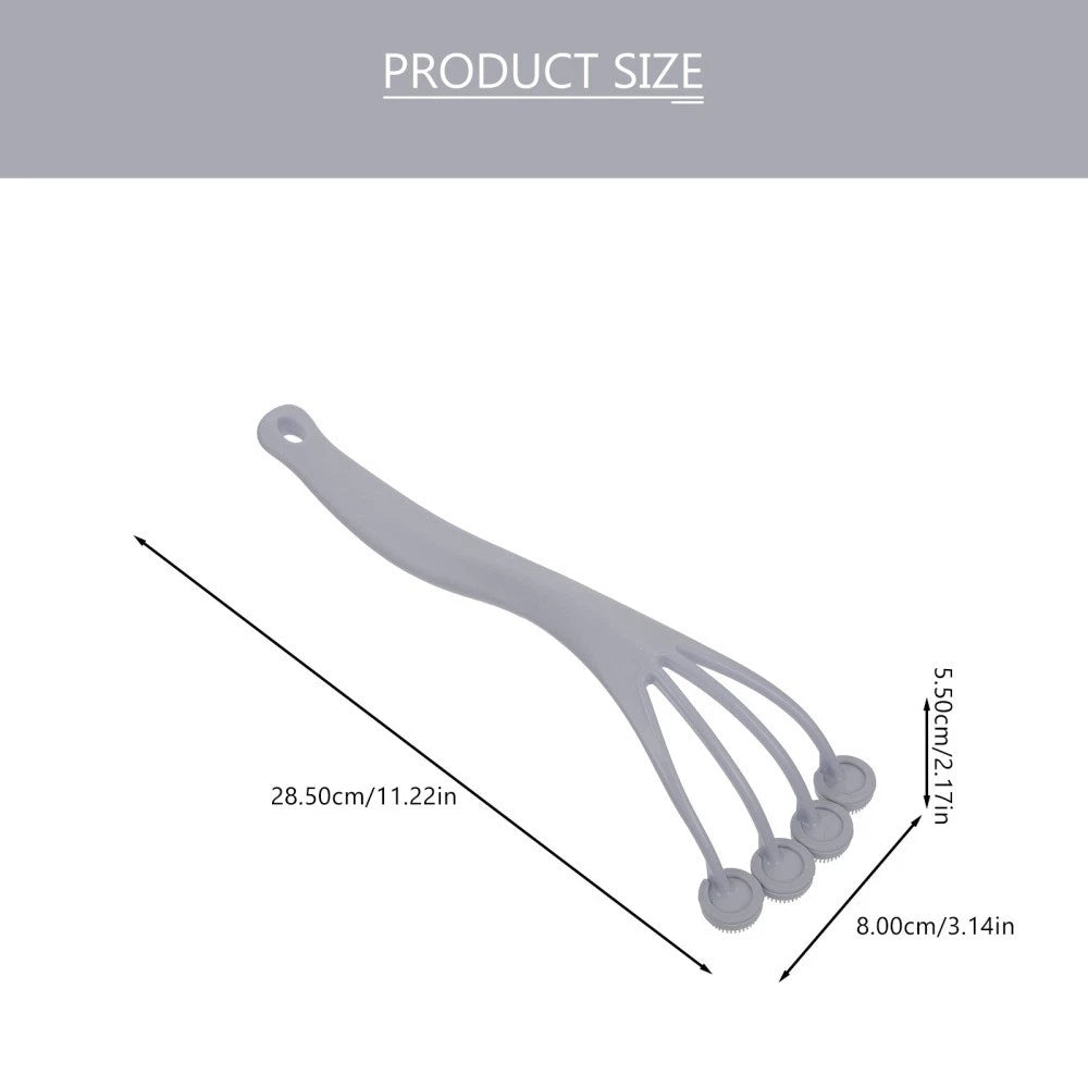 2 Pack Exfoliating Bath Brush Body Brushes for Shower Back Scrubber Men