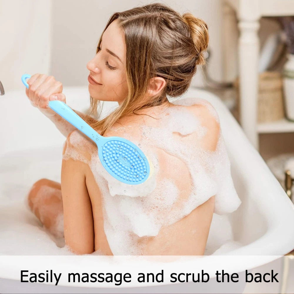 Anti-slip Body Cleaning Scrubbers Back Long Cleaning Tool for Home Bathroom