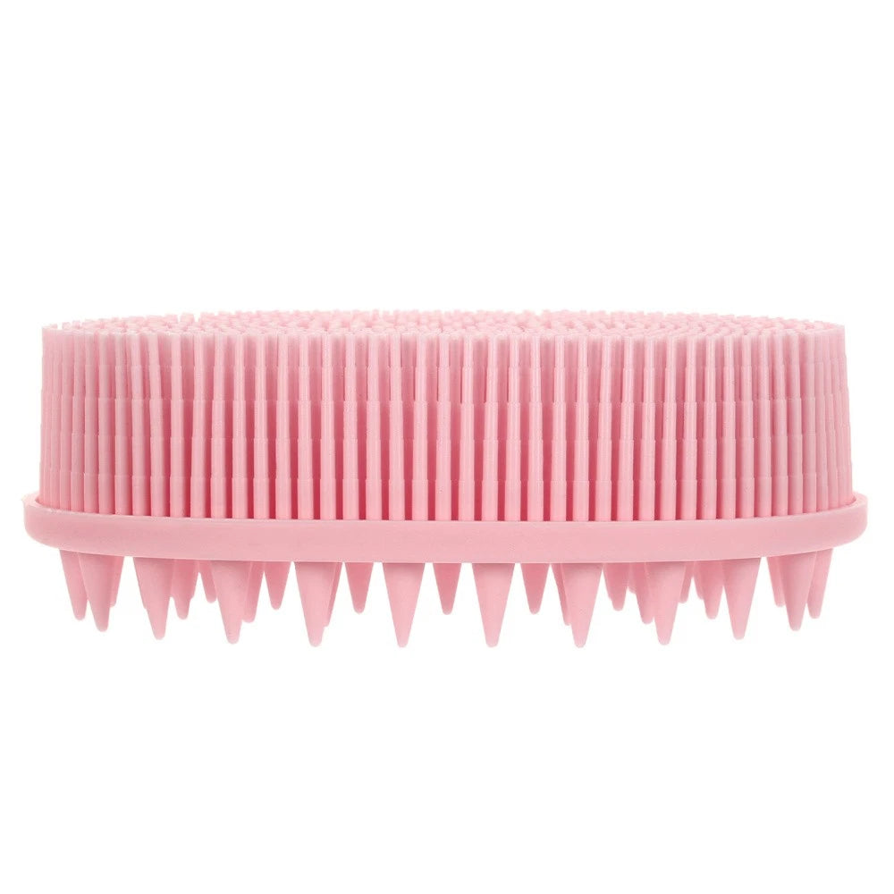 2 Pack Silicone Bath Brush Child Man Massage for Infant Scrubber