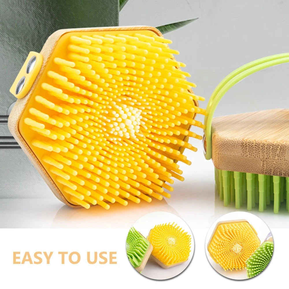 Silicone Bath Brush Brushes for Shower Bathing and Scrubbing Tools