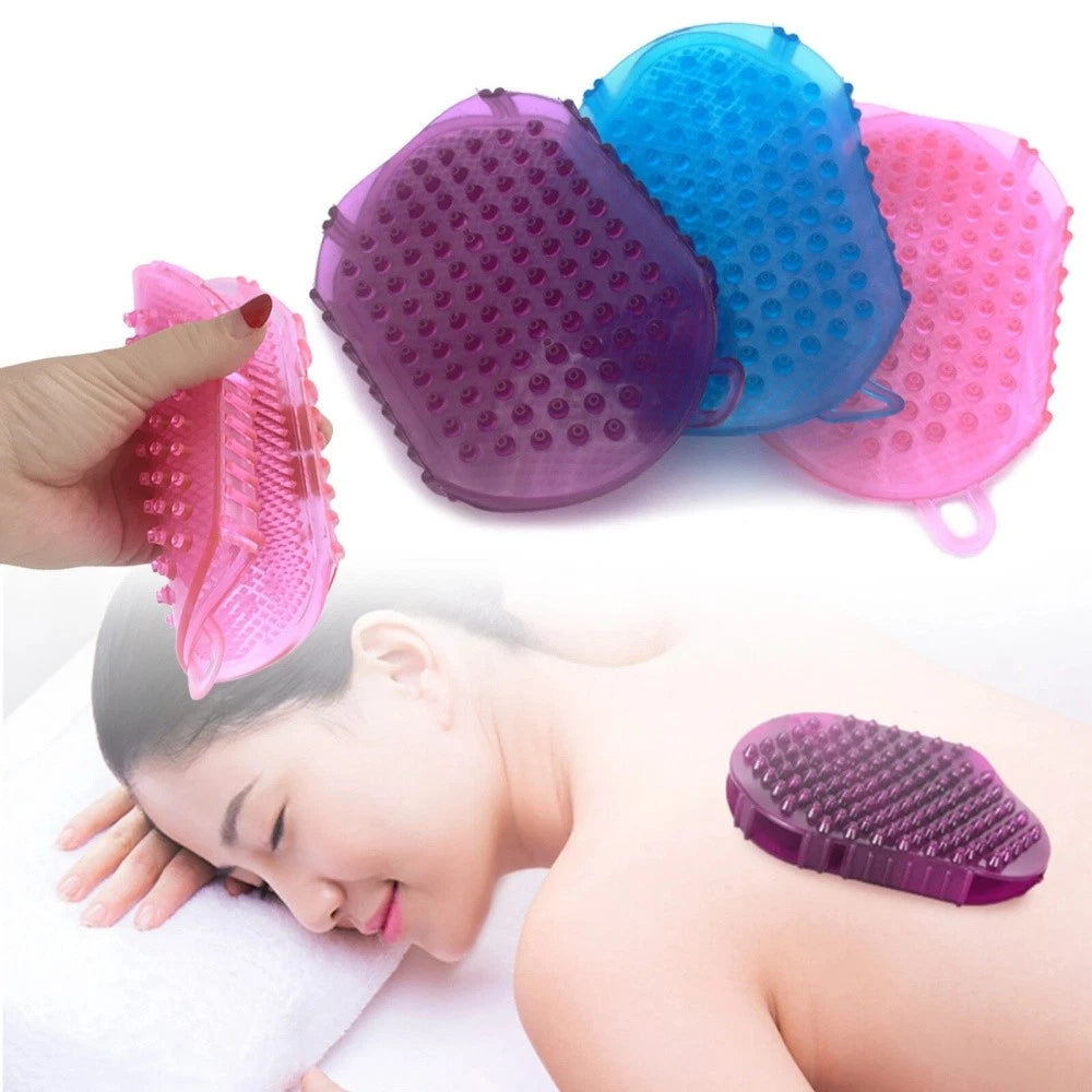 Massage Brush Bath Anti Cellulite Body Massager Silicon Brush Glove Scrub Shower