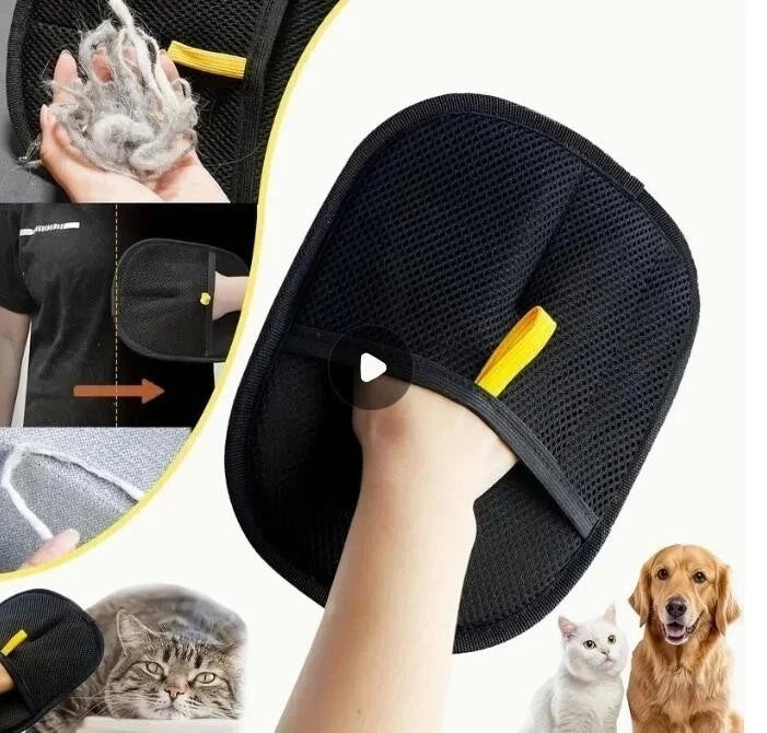 2-10PCS Cleaning Brush Magic Glove Pet Dog Cat Massage Hair Removal Bathing Comb