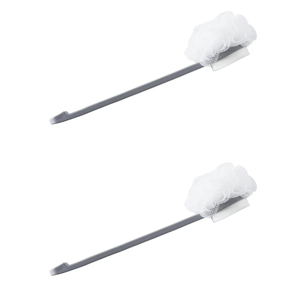 2 Pack Bath Ball Brush Exfoliating for Body Shower Scrubber Child Back