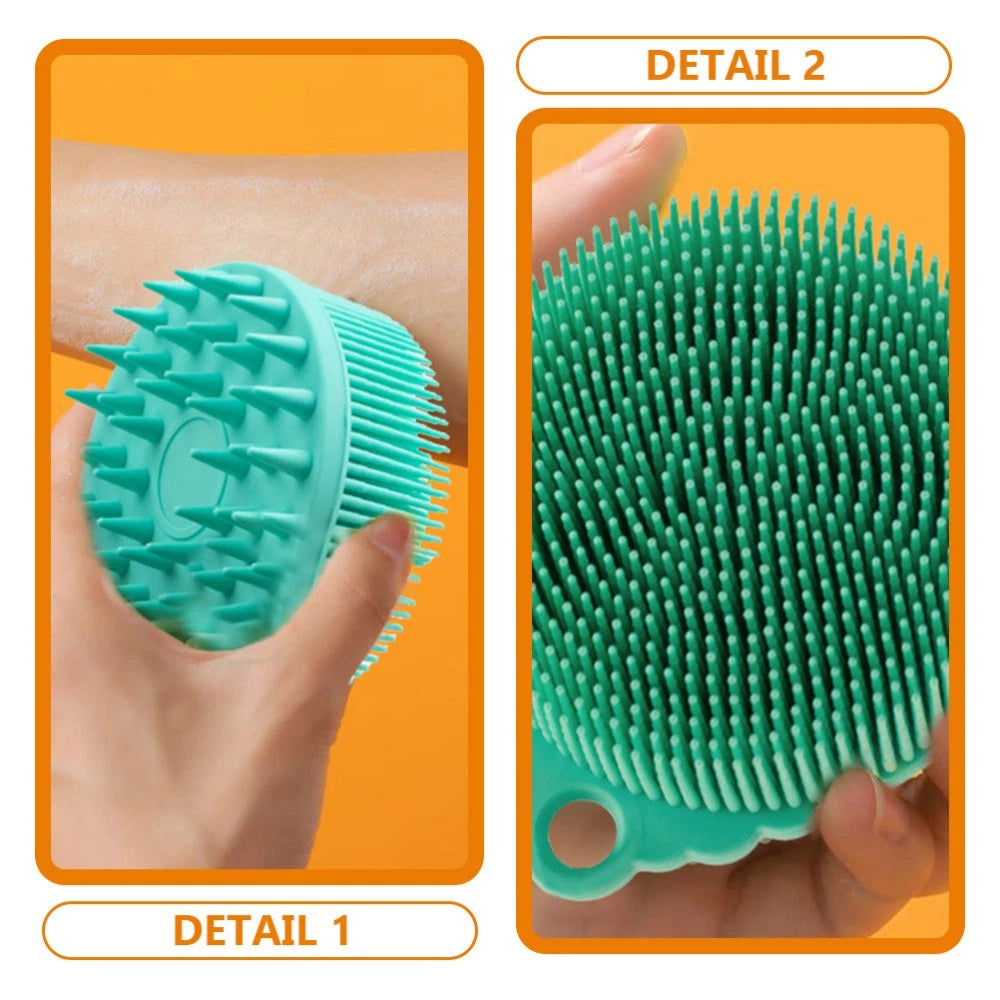 Silicone Bath Brush Brushes Baby Child Sensory Shower Scrubber for Body